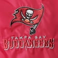 thumbnail image 4 of Men's Dunbrooke Red Tampa Bay Buccaneers Coaches Classic Raglan Full-Snap Windbreaker Jacket, 4 of 4
