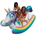 thumbnail image 2 of Swimline - Rainbow Unicorn Rocker Pool Float, 2 of 6