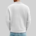 thumbnail image 4 of Yaoyar Mens Solid Color Long Sleeve Lapel Long Sleeved Shirt Breathable Versatile Casual Pullover Top Classic Button Down Golf Shirt Fashion Casual Moisture Wicking Shirts, 4 of 8