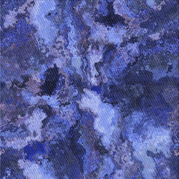 Ahgly Company Indoor Square Patterned Light Slate Blue Area Rugs, 4' Square