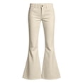 thumbnail image 3 of Glisme Girls Slim Fit Casual Pants with Pockets Solid Color Casual Trousers for Girls Everyday Comfort and Playwear, 3 of 7