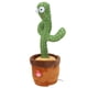 thumbnail image 2 of Juguetes electrónicos de peluche de Cactus para niños, juguete educativo para cantar, bailar, Cactus, 2 of 9