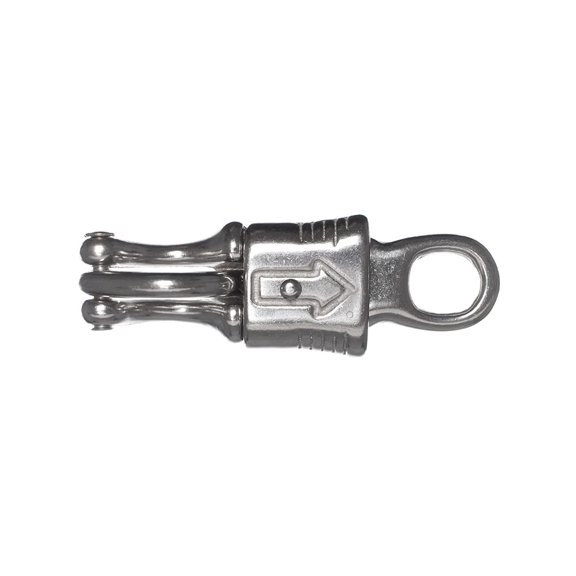 Inch Rigid Round Eye Panic Snap | 300 Pound Max Load | Home, Farm, Recreation, Marine