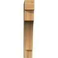 thumbnail image 2 of Ekena Millwork 6"W x 32"D x 38"H Westlake Block Rough Sawn Bracket, Western Red Cedar, 2 of 4