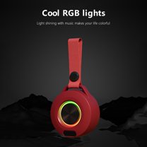 AZXY Bluetooth Speaker,Portable Speaker Waterproof,Shower Speaker Bluetooth Waterproof,Wireless Outdoor Speakers with Lights for Home Outside,Bluetooth 5.0