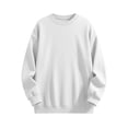thumbnail image 5 of Enjoytime Crewneck Sweatshirt Mens Casual Long Sleeve Fleece Sweatshirts Fall Winter Lightweight Pullover Tops, 5 of 6