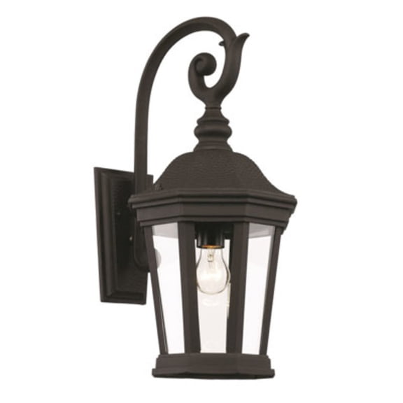 Trans Globe Lighting 40401 Westfield 1 Light 21" Tall Outdoor Wall Sconce - Black