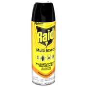 Raid Multi Insect Killer, Indoor & Outdoor Bug Spray Won't Harm Houseplants, 15 oz