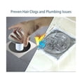 thumbnail image 3 of Durable Design Bathroom Sink Strainer, Easy Install Grid Drain Assembly with Overflow Protection, Matching Finish Screw, Metal Alloy Construction for Wide Range of Applications, 3 of 5