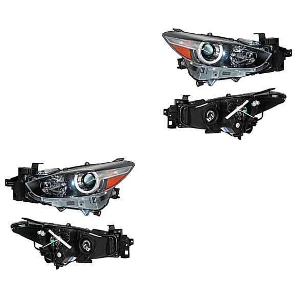 Par de Faros TYC 2017 A 2018 Mazda