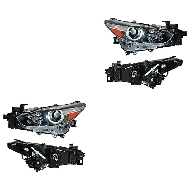 Par de Faros TYC 2017 A 2018 Mazda
