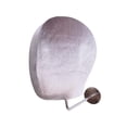 thumbnail image 3 of Soporte de pared para cabezas de maniquí de fácil mantenimiento, resistente, para exhibir sombreros. Gancho de plata, 3 of 9