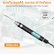 thumbnail image 2 of Kit de soldador inalámbrico con batería de 1100 mAh, 3 configuraciones de temperatura, color negro, 2 of 6
