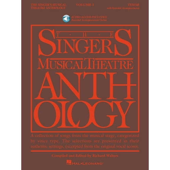 Singers Musical Theater Anthology: Singer's Musical Theatre Anthology - Volume 1: Tenor Book/Online Audio Pack (Other)