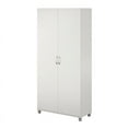 thumbnail image 2 of Home Square 2-Piece Set with 36" Utility Storage Cabinet & Wall Cabinet in White, 2 of 20