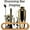 Gold Plated, variant on Cocktail Bar Set Mixology Bartender Kit: 10-Piece Bar Tool Set With Stylish Bamboo Stand Bar Tool