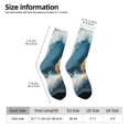 thumbnail image 5 of Yiaed Surfing Guinea Pig Print Great elasticity Crew Socks Sports socks for Men and Women, 5 of 5