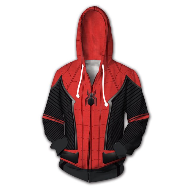 Spider-Man Parallel Universe Little Black Spider Miles Chaqueta Suéter 3D Anime Suéter Cosplay Suéter