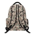 thumbnail image 2 of Pzuqiu Camouflage Duck Backpack for Kids Book Bag Back to School Lightweight Portable School Bags Travel Daypack Schoolbag for Girls 17 Inch Waterproof Laptop Daypack, 2 of 7