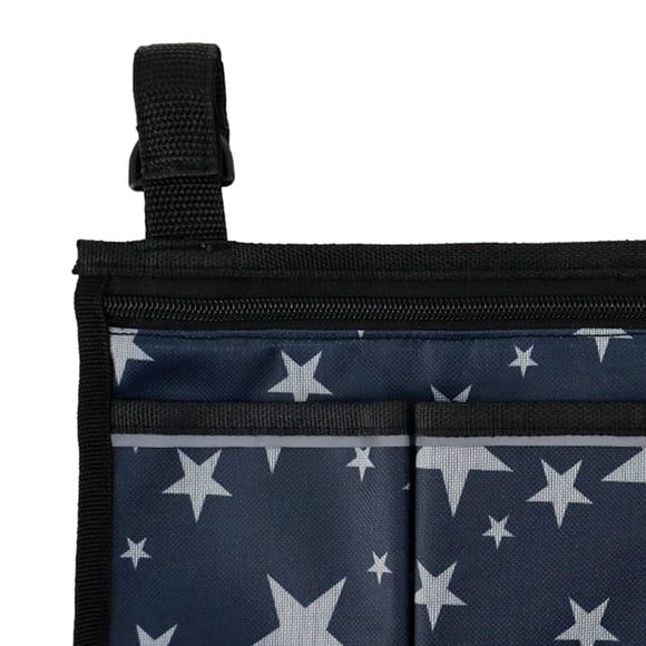 Bolsa Lateral Para Silla De Ruedas, Bolsa De Almacenamiento Para Reposabrazos Con Tira Reflectante, Bolsa Para Accesorios De Reposabrazos Para Sillas De Ruedas Y Caminantes