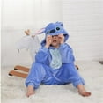 thumbnail image 6 of Kids Sleepwear Holiday Pajamas Boys Girls Onesie Cosplay Cartoon Hooded Animals Jumpsuits, 6 of 7