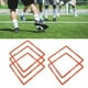 thumbnail image 4 of Agility Training Rings, 5 Pcs Agility Rings Quadrilateral Improves Acceleration PP Material For Basketball Football ANGGREK Otros Deportes, 4 of 8