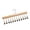 #3 Khaki - 10 Clips, variant on Dmlowu Belt Hanger for Closet, 8 Hooks Wooden Hangers with Sturdy Menatl Hooks, Clothes Hangers for Ties Scarves Vests Accessories