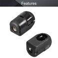 thumbnail image 2 of HUGFEGWE 2pcs M6 Female Thread PA66A5 Gas Spring End Fitting Black Gas Spring Connector Generator Accessories CJB91-111650, 2 of 6