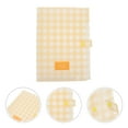 thumbnail image 5 of 4 Count File Holder Storage Bin with Lid Organizer Cube Yellow, 5 of 8