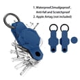 thumbnail image 3 of YUNOVA Waterproof Key Organizer for Airtag Case,Mini Key Holder for Airtag,Anti-lost Silicon Airtag Holder Case GPS Tracker Car Keys Finder Item Locator with Keychain,Car Key Fob (Up to 5 Keys), 3 of 6