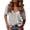 Light Gray, variant on Women’s Deep V Neck Short Sleeve Loose Fit Casual Top Soft Lightweight Relaxed Fit Tee for Daily Wear Office Travel School Army Green L