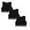 3-Pack Black, variant on Girls Tank Tops Size 10-12 Ribbed Knit Sleeveless Undershirts Girl's Vest for Causal Workout Sports Racerback Underwear Black 11-12 Years