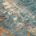 thumbnail image 2 of Dalyn Rugs Machine Washable Indoor/Outdoor Chantille Teal 10' x 14' Rug, 2 of 9