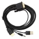 thumbnail image 1 of Cable Adaptador De Video, Cable Convertidor De Video Resolución 1080P 5.9 Pies Para Monitor Para PC, 1 of 7