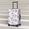 thumbnail image 2 of Lsque Lilies Flowers Printed Luggage Cover, Travel Luggage Protector,Scratch and Dirt Resistant, Fits 18-32 Inch Luggage -, 2 of 9