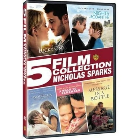 Nicholas Sparks 5 Film Collection The Lucky One Nights In Rodanthe The Notebook A Walk To Remember Message In A Bottle Dvd Digital Copy Walmart Exclusive From Warner Bros Accuweather Shop