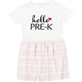 thumbnail image 3 of Inktastic Hello Pre-k Girls Toddler Dress, 3 of 5