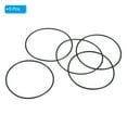 thumbnail image 3 of Uxcell 58x55x1.5mm Nitrile Rubber O Rings Metric Sealing Gasket, Black 5 Pack, 3 of 6