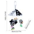 thumbnail image 3 of Fridja Baby Bed Bell Stroller Pendant Hanging Umbrella Wind Chime Baby Comfort Bedside, 3 of 6