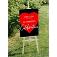 thumbnail image 5 of Darling Souvenir MADE WITH LOVE HeartLargeWelcomeSign, Decorative PosterWelcomeTo Our Wedding Poster For Easel Wedding Collection- 18x12, 5 of 5