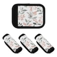 thumbnail image 2 of WOBOGO A Pattern Of Leaves in Soft Pinks Luggage Handle Wrap 2Pcs Made of Neoprene is Soft and Flexible Suitable for Many Bags Shoulder Pads., 2 of 6