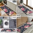 thumbnail image 6 of Pioneer Flower Floral Print Pattern Kitchen Rug Mat,Kitchen Runner Rugs Non Skid Washable,Decorative Kitchen Floor Mats for Kitchen,Sink,Laundry,17"x47.2", 6 of 7