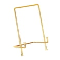thumbnail image 1 of maskred Iron Table Photo Card Display Stand Party Decoration Picture Frame Holder Home Easel gold 13*21cm, 1 of 1