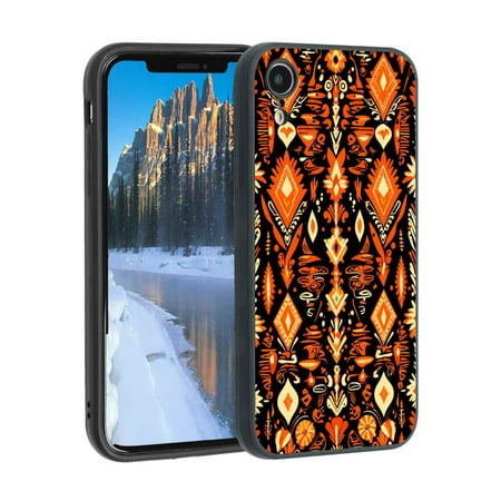 minimal-geometric-Mountain-Goat phone case for iPhone X for Women Men Gifts,Flexible Painting silicone Anti-Scratch Protective Phone Cover