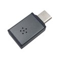 thumbnail image 5 of Methold Teléfono portátil Mini micrófono Conector tipo c Carcasa de aleación de aluminio Grabadora de audio Mini micrófono negro 2piezas, 5 of 5