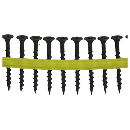

DWC158PS Drywall Screws 1 5/8-Inch Bugle Head Sharp Point with Gray Phosphate Coating