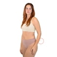 thumbnail image 3 of No Boundaries High-Rise Thong Light Absorbency Period Underwear, 2-Pack, Women’s Sizes XS-XXL, 3 of 8