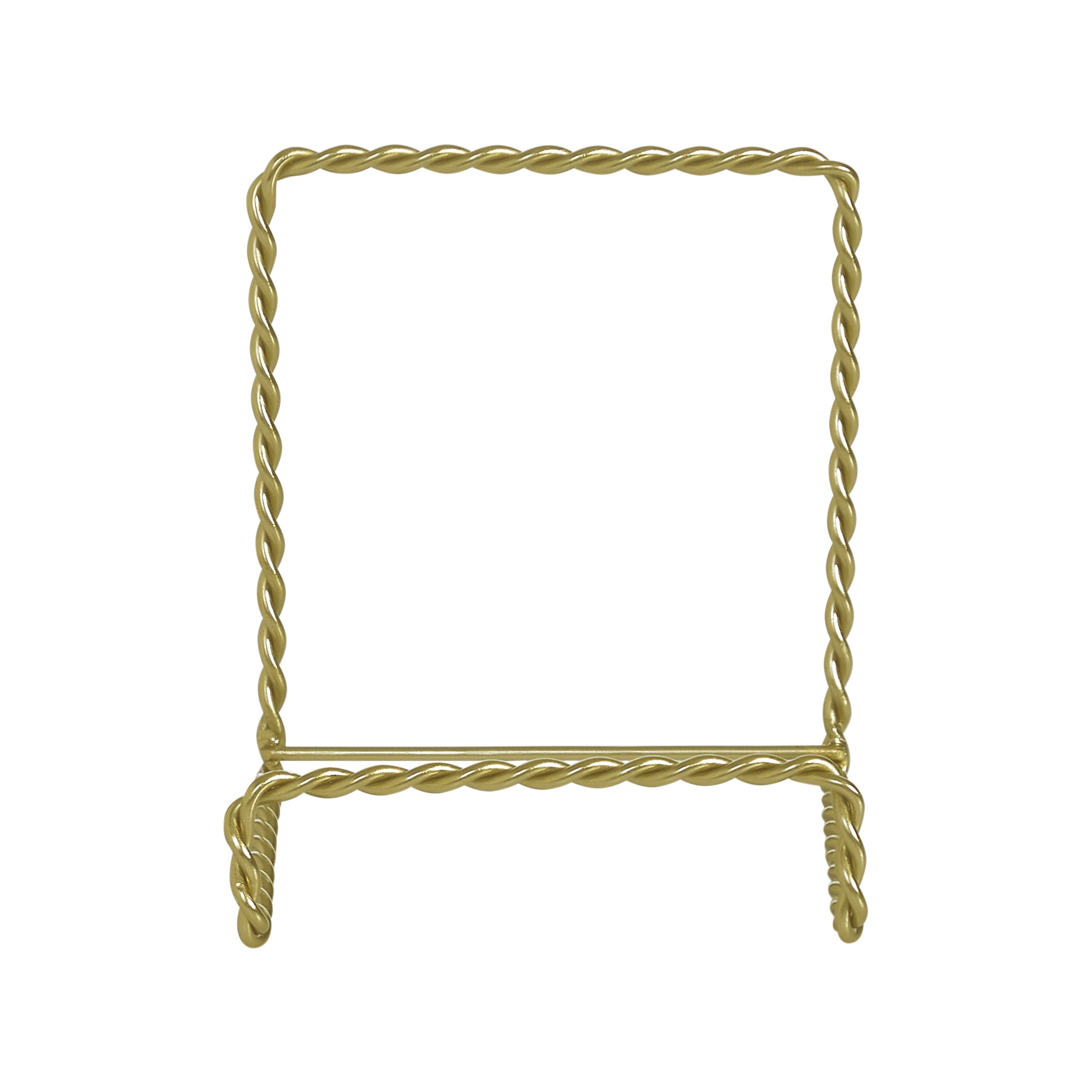 My Texas House 5" Gold Metal Coiled Picture Frame Holder