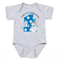 CafePress - Snowman 1St Birthday - Cute Infant Bodysuit Baby Romper - Size Newborn - 24 Months