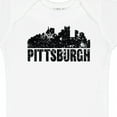 thumbnail image 4 of Inktastic Pittsburgh Skyline Grunge Boys or Girls Baby Bodysuit, 4 of 5